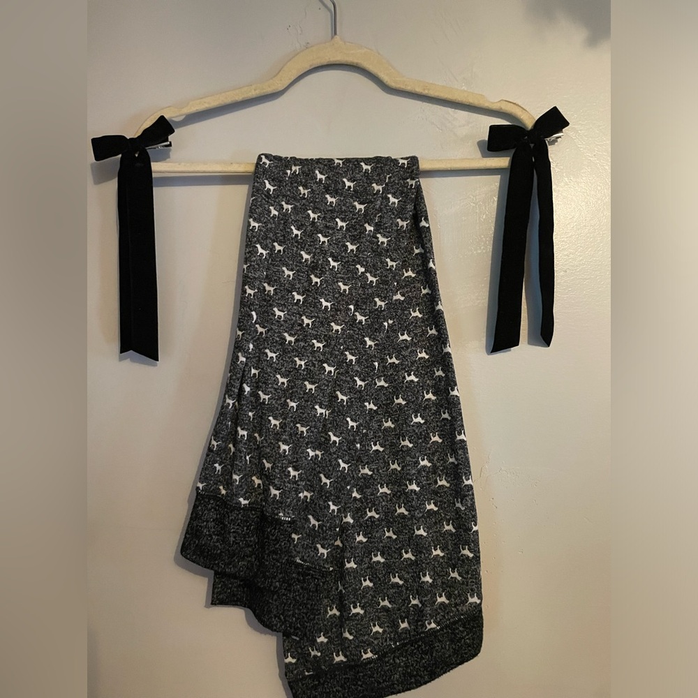 PINK victoria’s secret gray loose leggings pajama
